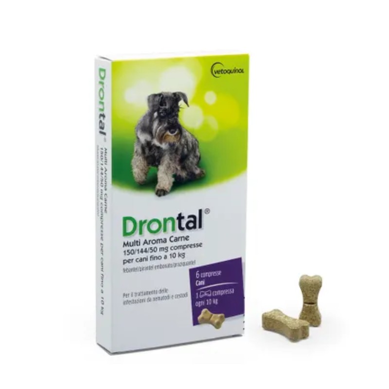 Image of Drontal Multi Aroma Carne Compresse per Cani062