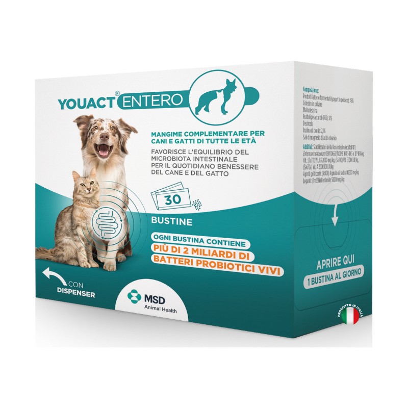 MSD Youact Entero Buste per Cani e Gatti