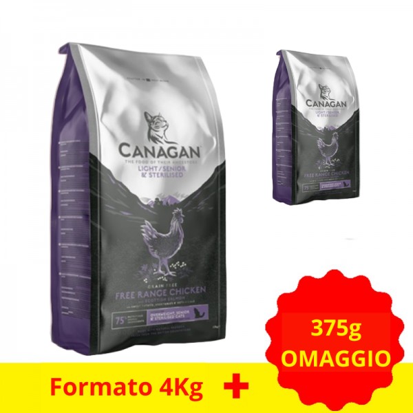 Canagan Light/Senior & Sterilized per Gatti