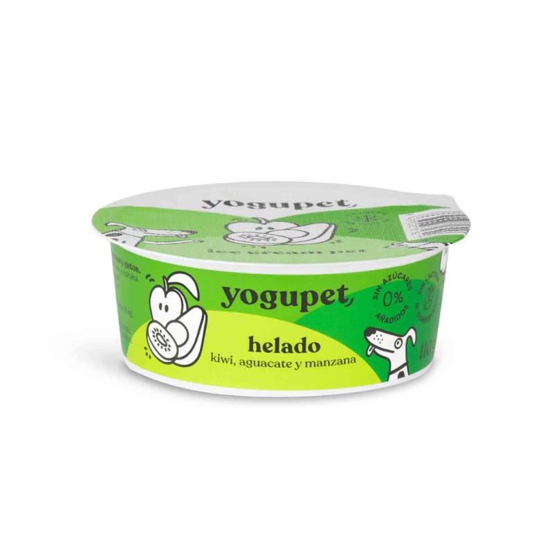 Yogupet Gelato con Pera Mela e Kiwi per Cani