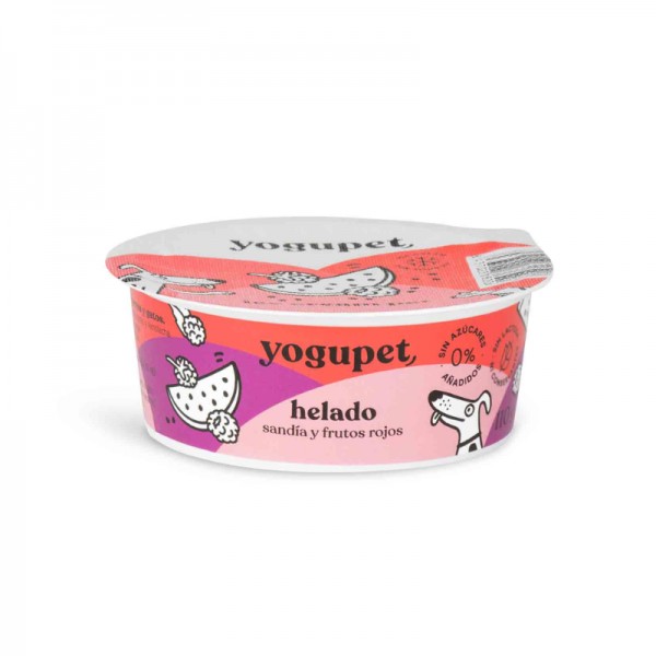 Yogupet Gelato con Anguria e Frutti Rossi per Cani