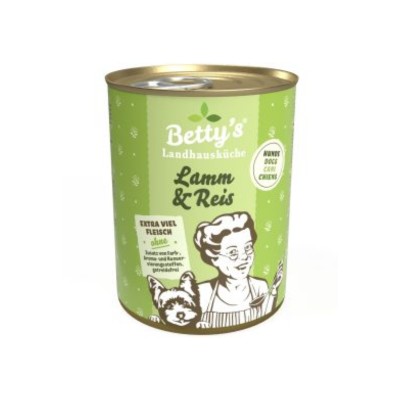 Betty's Landhausküche Agnello e Riso Umido per Cani