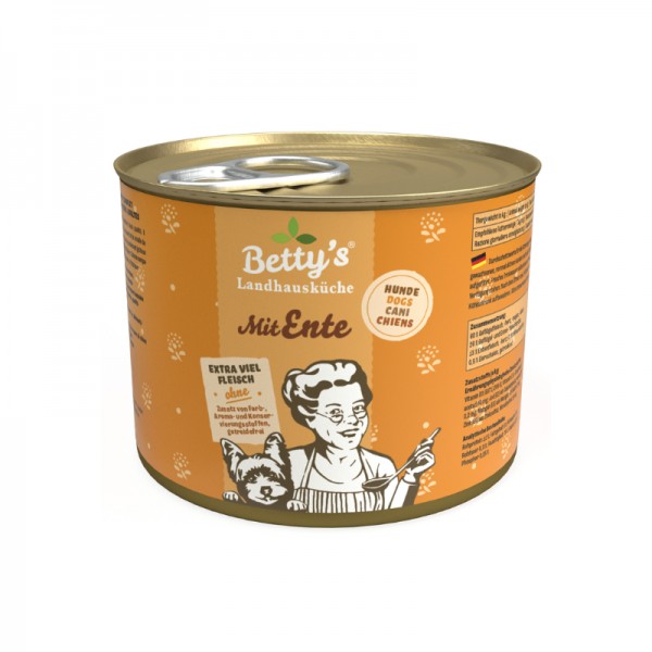 Betty's Landhausküche Anatra Umido per Cani