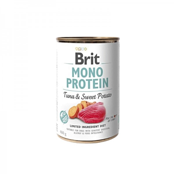 Brit Care Monoprotein Tonno e Patate Dolci Umido per Cani