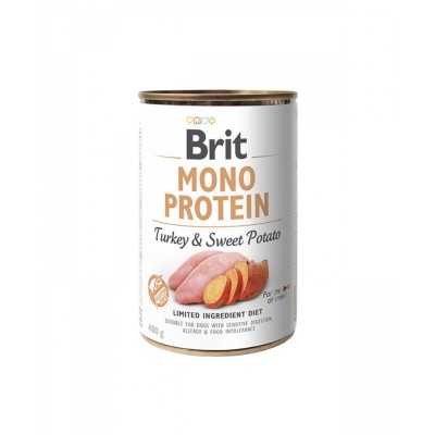 Brit Care Monoprotein Tacchino e Patate Dolci Umido per Cani