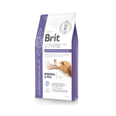 Brit Veterinary Diet Gastrointestinal Low Fat Aringa e Piselli per Cani