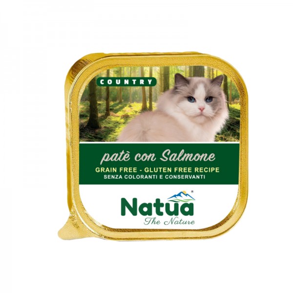 Natua Country Salmone per Gatti