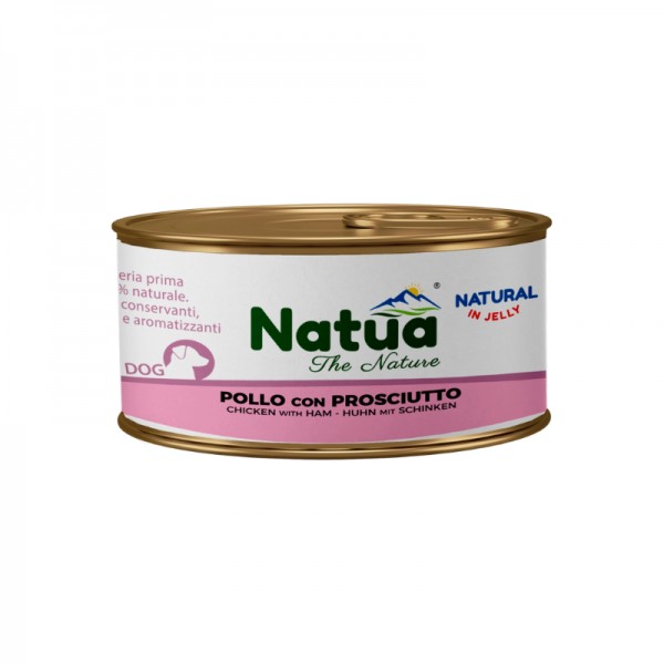 Natua Natural Jelly Pollo e Prosciutto per Cani