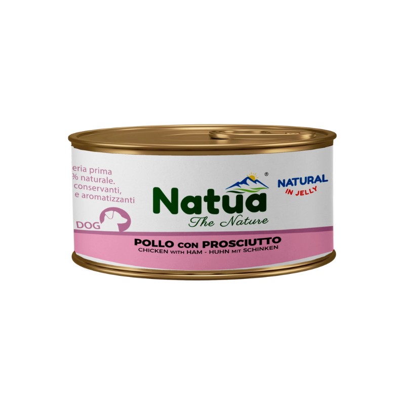 Image of Natua Natural Jelly Pollo e Prosciutto per Cani062