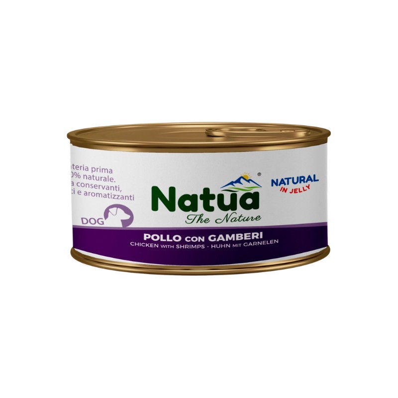 Natua Natural Jelly Pollo e Gamberetti per Cane 150g