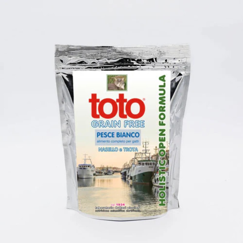 Image of Toto Holistic Gatto Pesce Bianco Nasello e Trota062