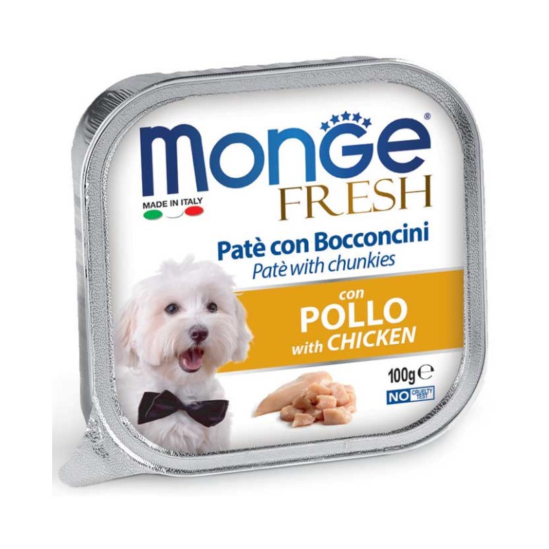 Monge Fresh Adult Pollo Umido per Cani