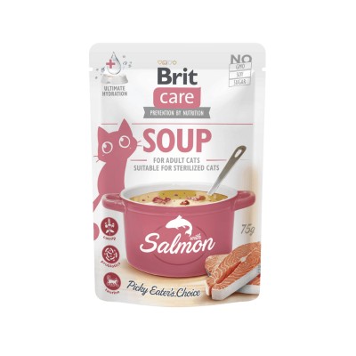 Brit Care Cat Soup Salmone per Gatti