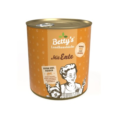 Betty's Landhausküche Anatra Umido per Cani