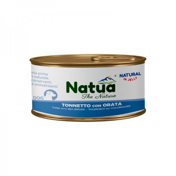 Natua Natural Jelly Tonno con Orata per Cani