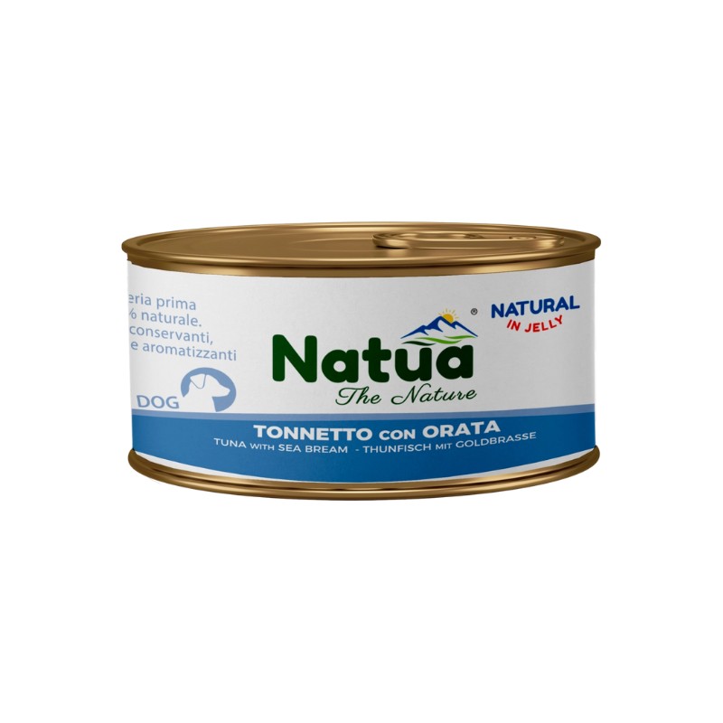 Image of Natua Natural Jelly Tonno con Orata per Cani062