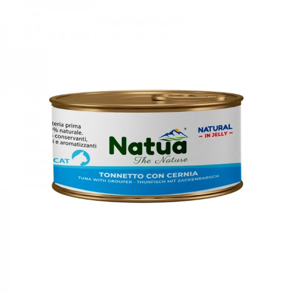 Natua Natural Jelly Tonno con Cernia per Gatti