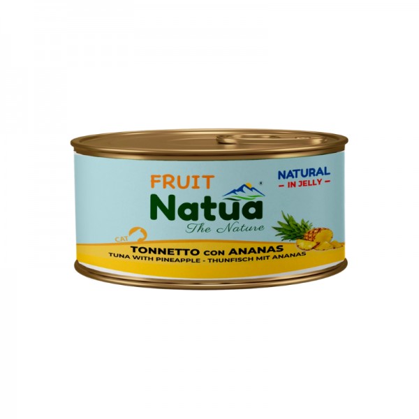 Natua Natural Jelly Tonno con Ananas per Gatti