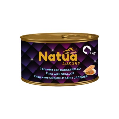 Natua Luxury Jelly Tonno con Canestrello per Gatti