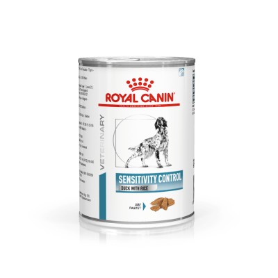 Royal Canin V-Diet Sensitivity Control Anatra e Riso Umido per Cani