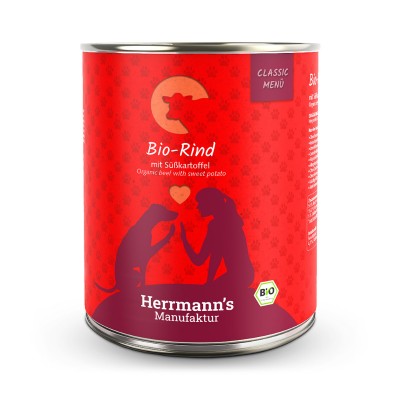 Herrmann's Classic Manzo Bio con Patate Dolci per Cani