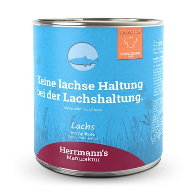 Herrmann's Selection Salmone con Albicocca per Cani