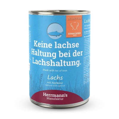 Herrmann's Selection Salmone con Albicocca per Cani