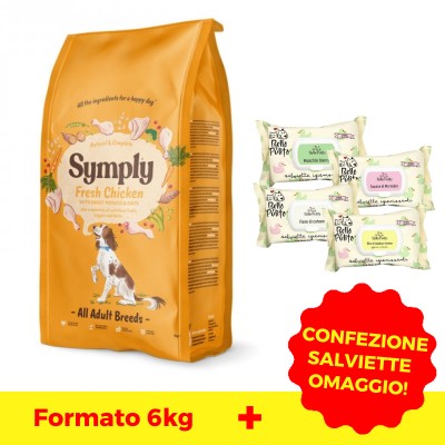 Symply Adult All Breeds Pollo Fresco, Patata Dolce e Avena