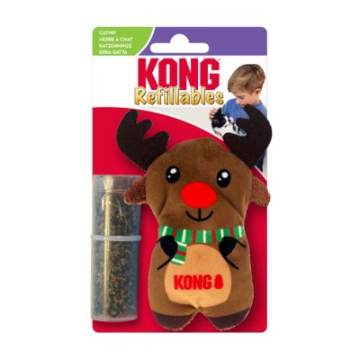 Kong Holiday Refillables Reindeer per Cani