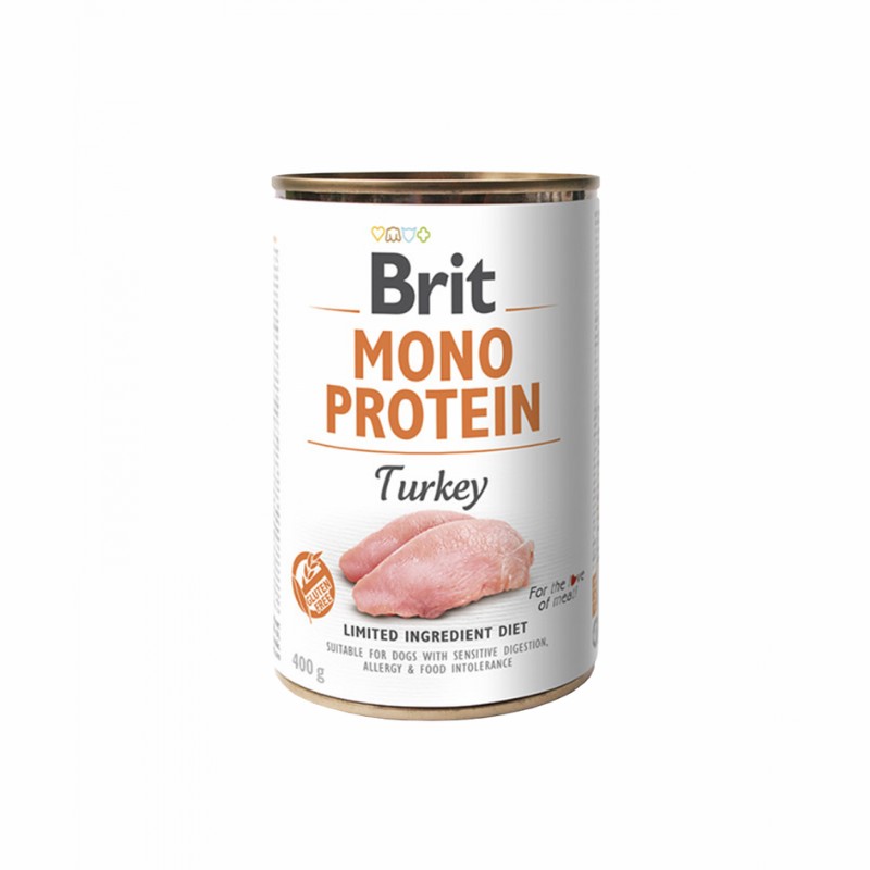 Image of Brit Care Monoprotein Tacchino Umido per Cani062