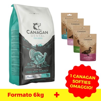 Canagan Free Run Turkey Dental per Cani