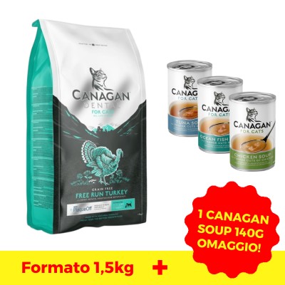 Canagan Free Run Turkey Dental per Gatti