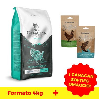 Canagan Free Run Turkey Dental per Gatti