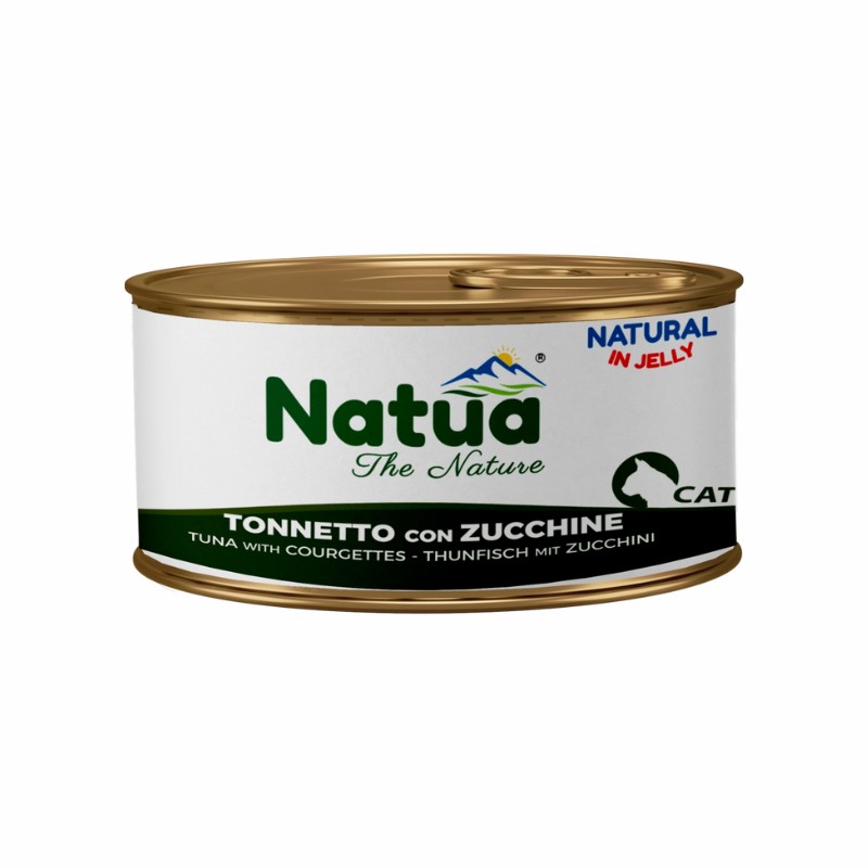 Image of Natua Natural Jelly Tonnetto e Zucchine 85g per Gatti062