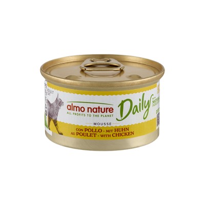 Almo Nature Daily Mousse con Pollo per Gatti 85gr