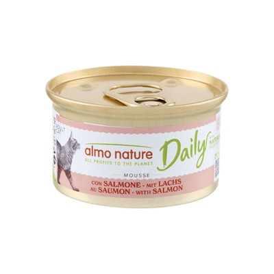 Almo Nature Daily Mousse con Salmone per Gatti 85gr