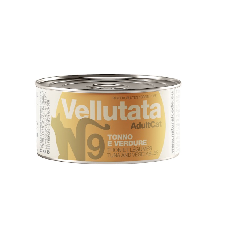 Image of Natural Code Vellutata Tonno e Verdure per Gatti 85gr062