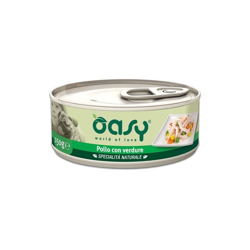 Image of Oasy Umido Pollo e Verdure per Cani 150gr062