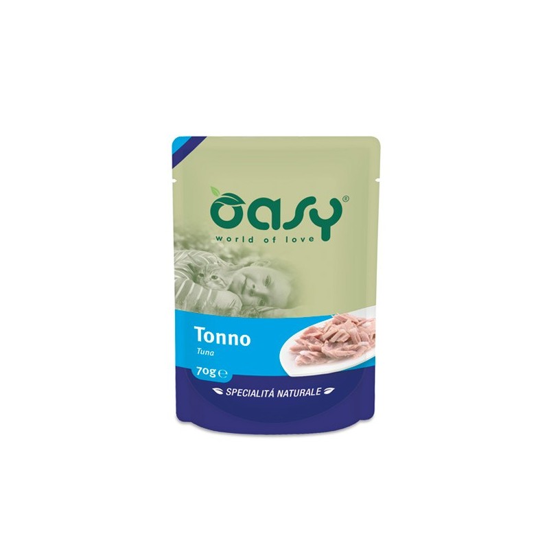 Image of Oasy Umido Busta Tonno per Gatti 70gr062