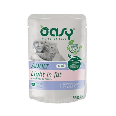 Oasy Gatto Bocconcini in Salsa Light