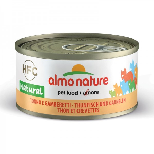 Almo Nature HFC al Tonno e Gamberetti per Gatti 70gr