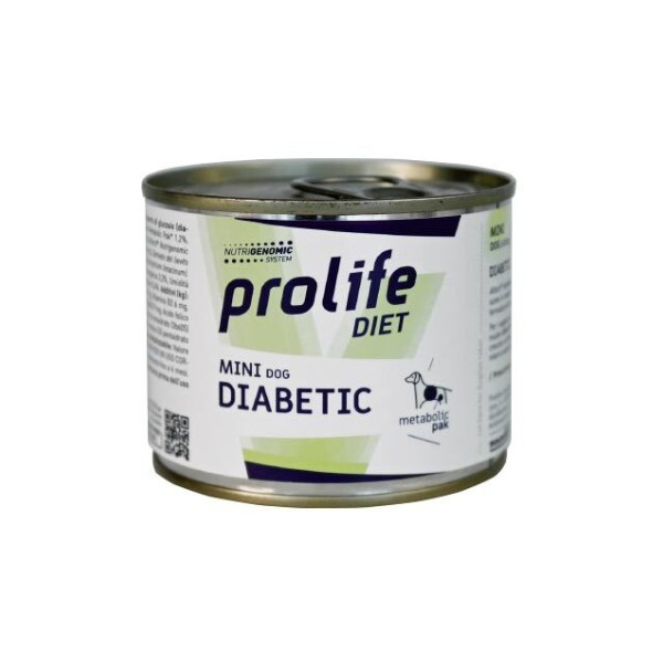 Prolife Veterinary Formula Mini Diabetic per Cani