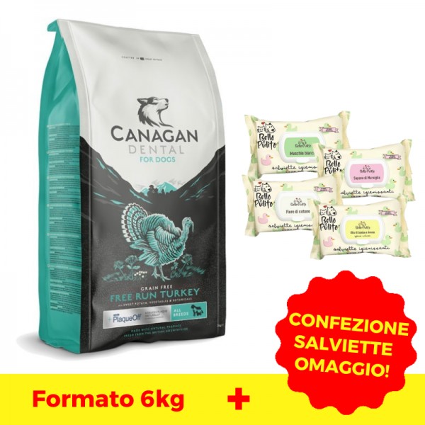 Canagan Free Run Turkey Dental All Breeds per Cani