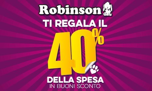 A Febbraio Robinson ti regala il 40% della spesa. Ti aspettiamo a Riccione! thumb